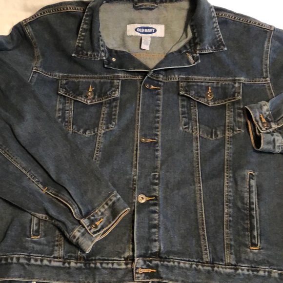 Old Navy Jackets & Coats Mens Extralarge Old Navy Denim Trucker